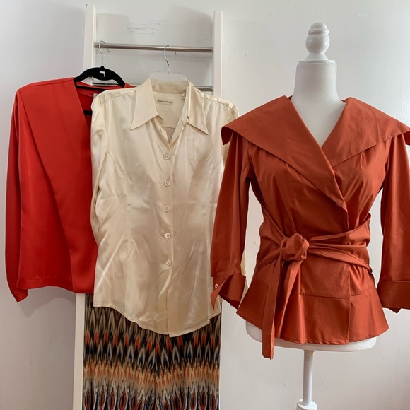 Chico’s Wide-Leg Tribal Print Vintage Comfy Pants - Picture 3 of 7